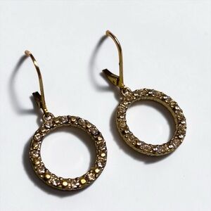 🍭5 for $20🍭 OHO Signed Gold Tone Hoop Earrings CC